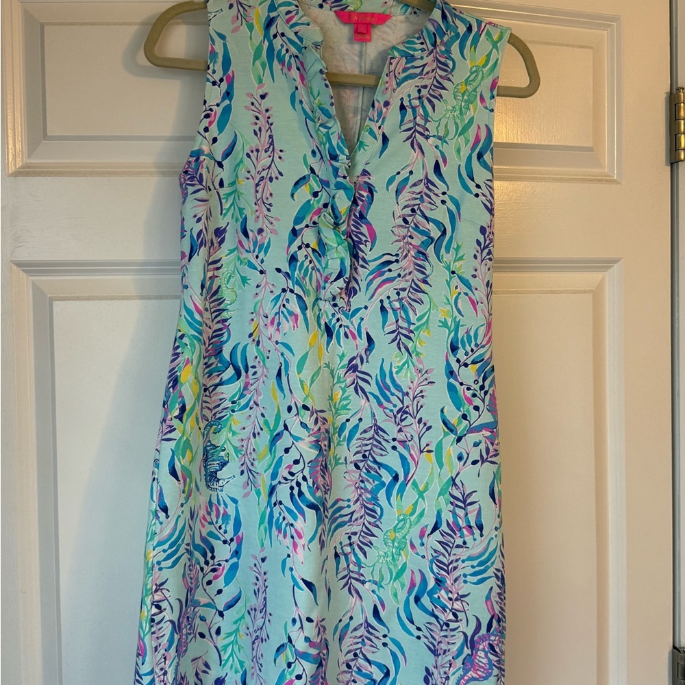 Lilly Pulitzer Pink and Gold Label